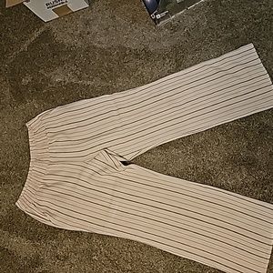 Wide leg dress pants